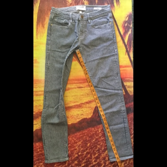 FRAME Authentic Skinny Jeans Pants Size 25 - Picture 3 of 12